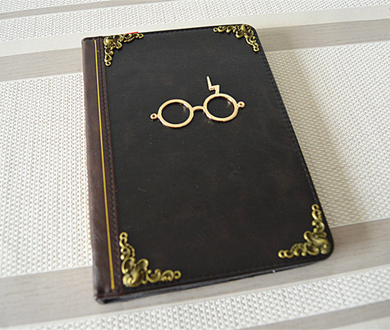 Harry Potter The Deathly Hallows Gold Glasses Ipad Mini Case Leather