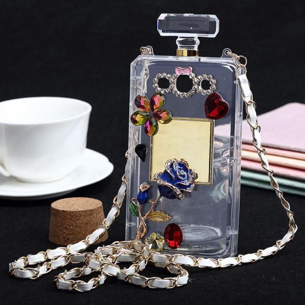 Luxury Crystal Perfume Bottles Case For Samsung Galaxy S3 S4 S5,samsung