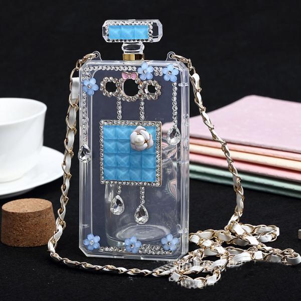 Luxury Crystal Perfume Bottles Case For Samsung Galaxy S3 S4 S5,samsung